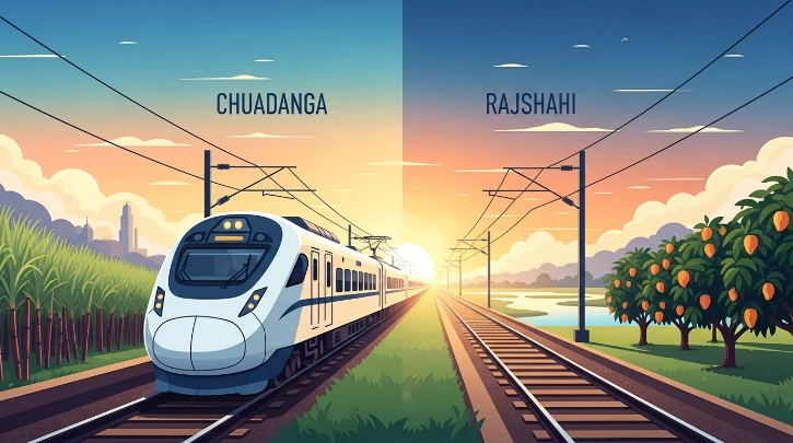chuadanga to rajshahi train schedule