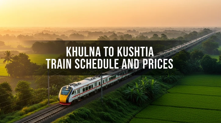 Khulna to Kushtia Train Schedule and Ticket Prices