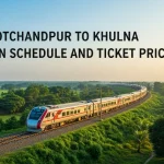Kotchandpur to Khulna Train Schedule and Ticket Prices