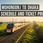 Mohongonj to Dhaka Train Schedule and Ticket Prices