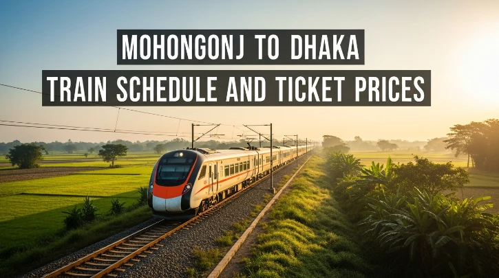 Mohongonj to Dhaka Train Schedule and Ticket Prices