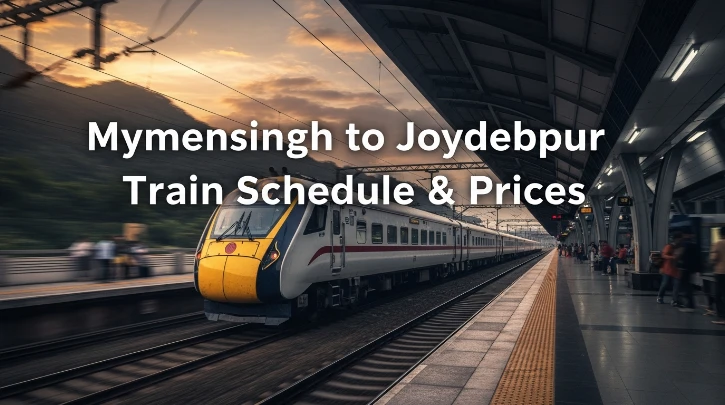 Mymensingh to Joydebpur Train Schedule and Ticket Prices