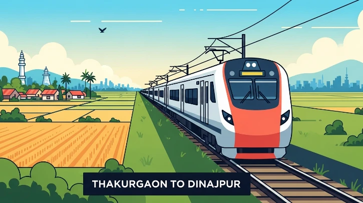 thakurgaon to dinajpur train schedule