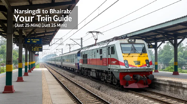 Narsingdi to Bhairab: Your 2026 Train Guide (Just 25 Mins!)