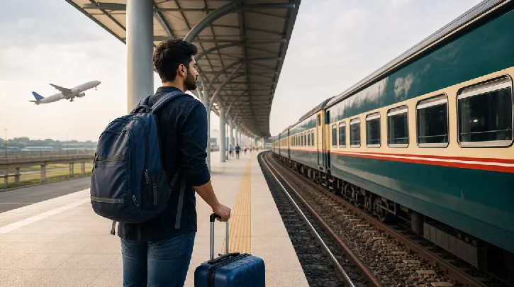 Airport to Bhairab train schedule
