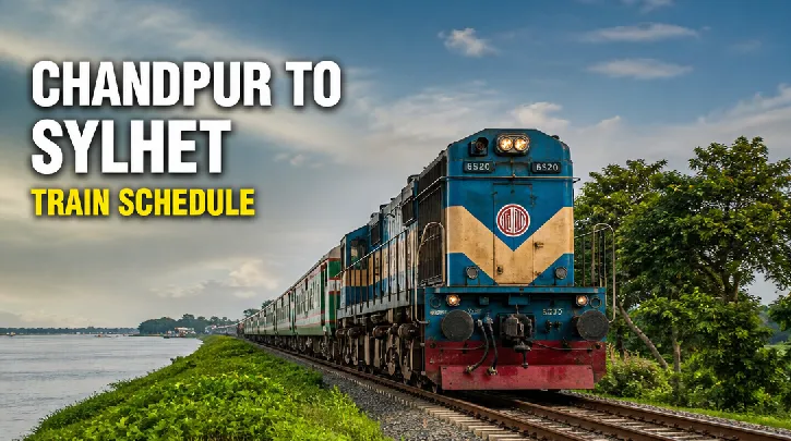 chandpur to sylhet train schedule