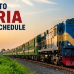 dhaka to jaria train schedule