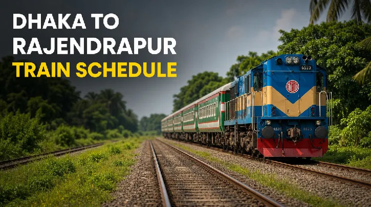 dhaka to rajendrapur train schedule