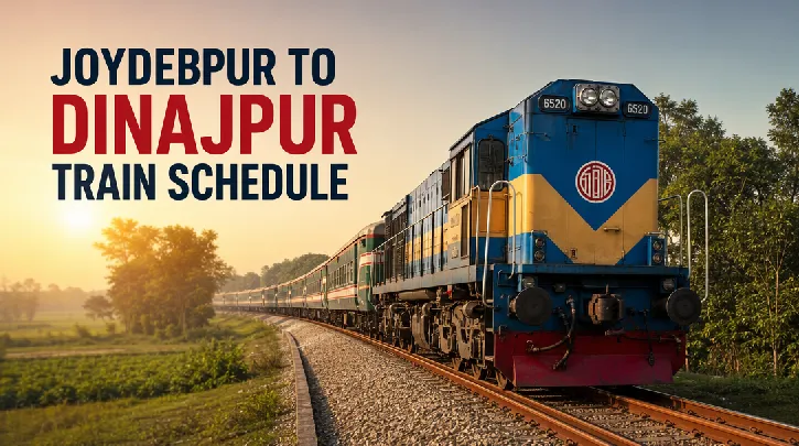 Joydebpur to Dinajpur Train Schedule: Your Complete Guide for a Smooth Journey