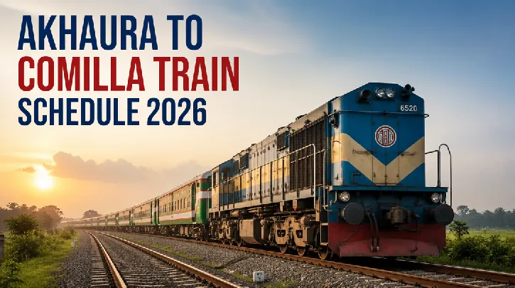 Akhaura to Comilla Train Schedule 2026: Book Your Tickets!