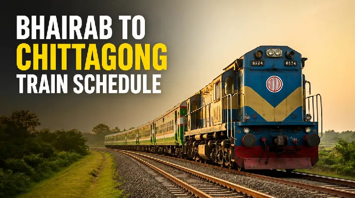 Bhairab to Chittagong Train Schedule & Ticket Prices 2026