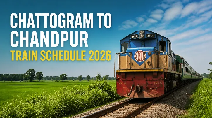 Chattogram to Chandpur train schedule 2026: Get All Details!