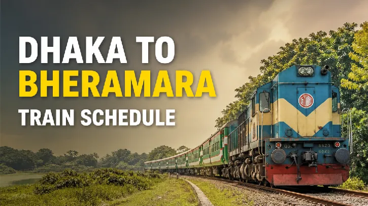 Dhaka to Bheramara Train Schedule