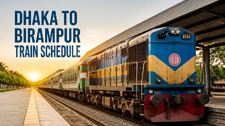 Dhaka to Birampur Train Schedule