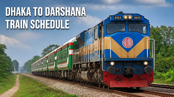 Dhaka to Darshana Train Schedule
