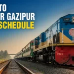 Dhaka to Sreepur Gazipur Train Schedule
